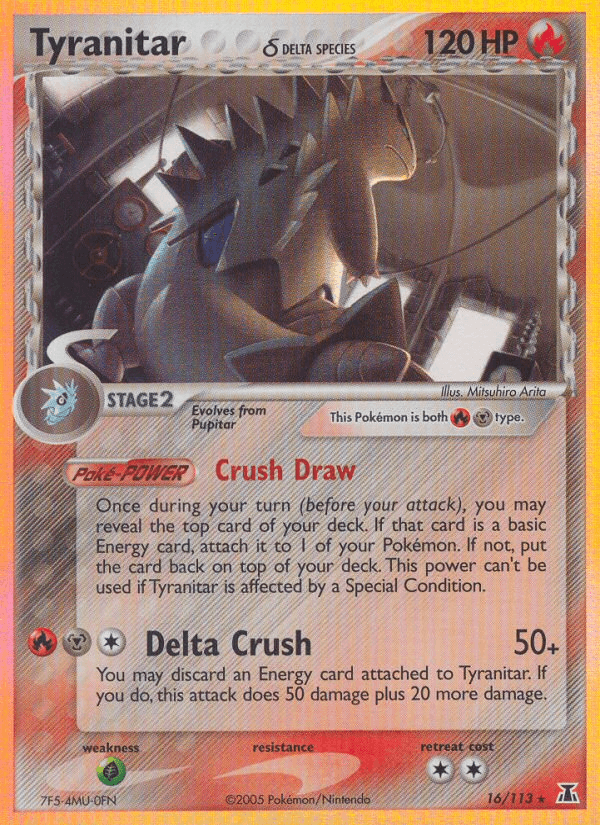 Tyranitar δ — Delta Species